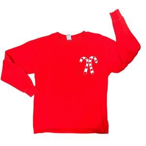 Ahoy Amigo Candy Cane Crew Top